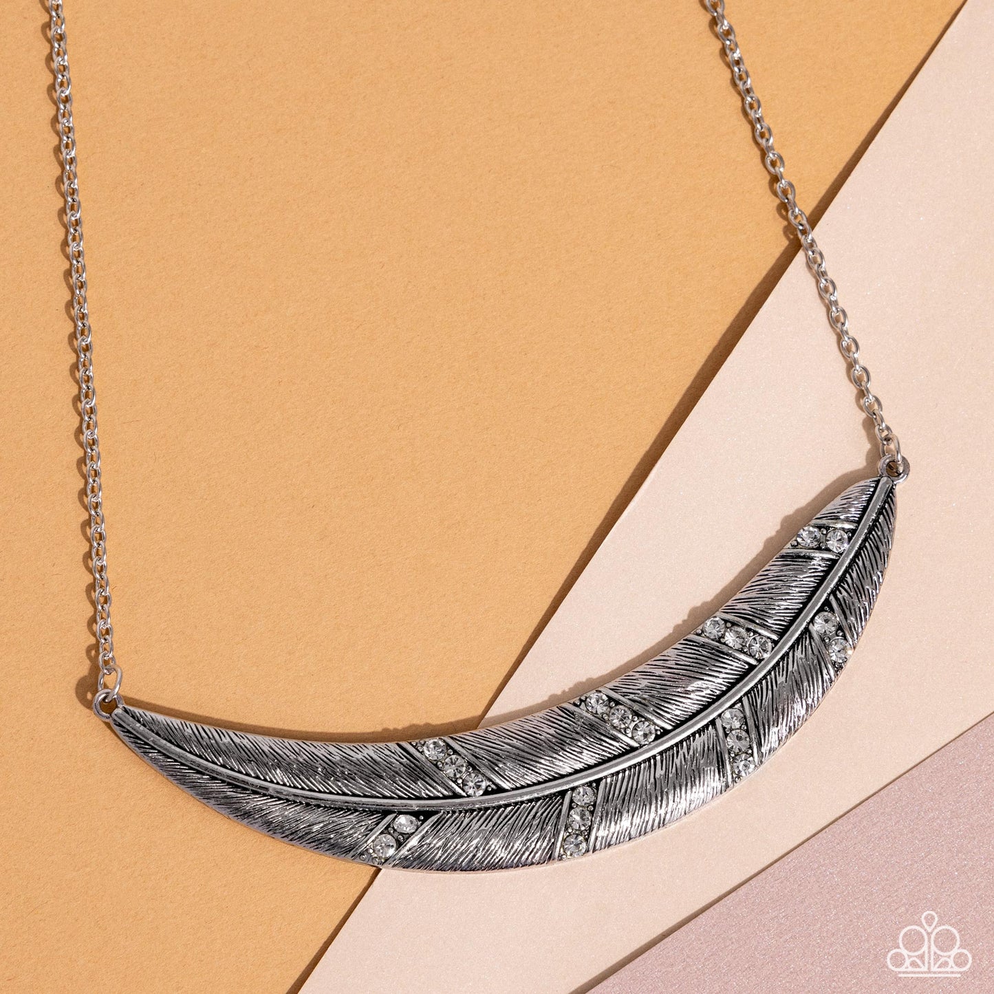 Say You QUILL - White Necklace Set