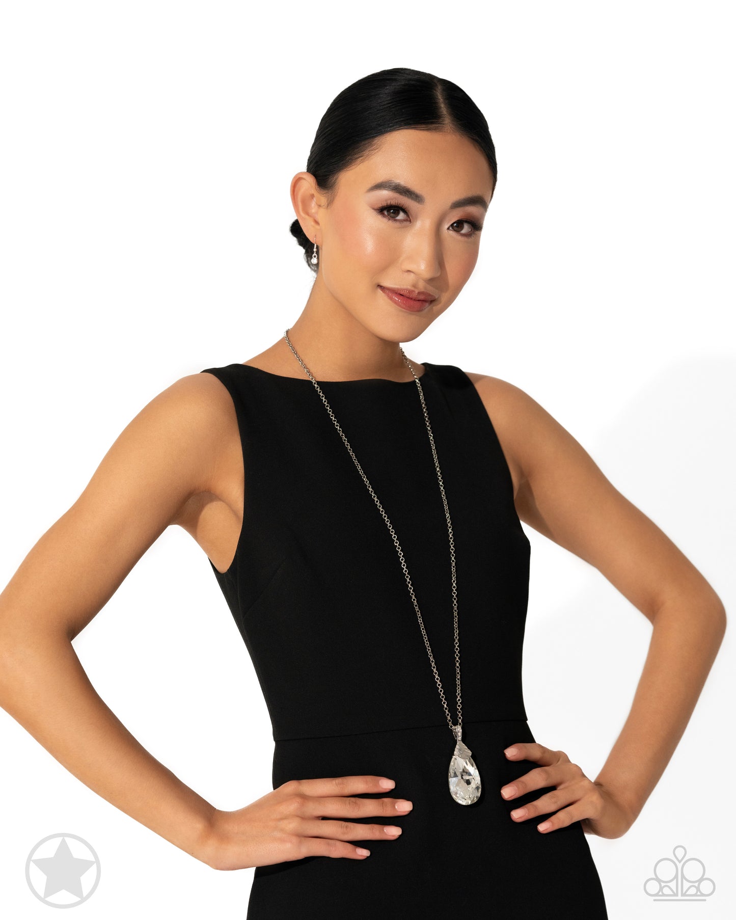 Spellbinding Sparkle - White Necklace Set