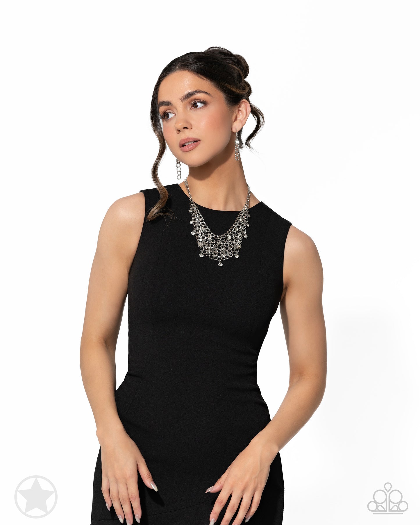 Fishing for Compliments - Silver Necklace Set