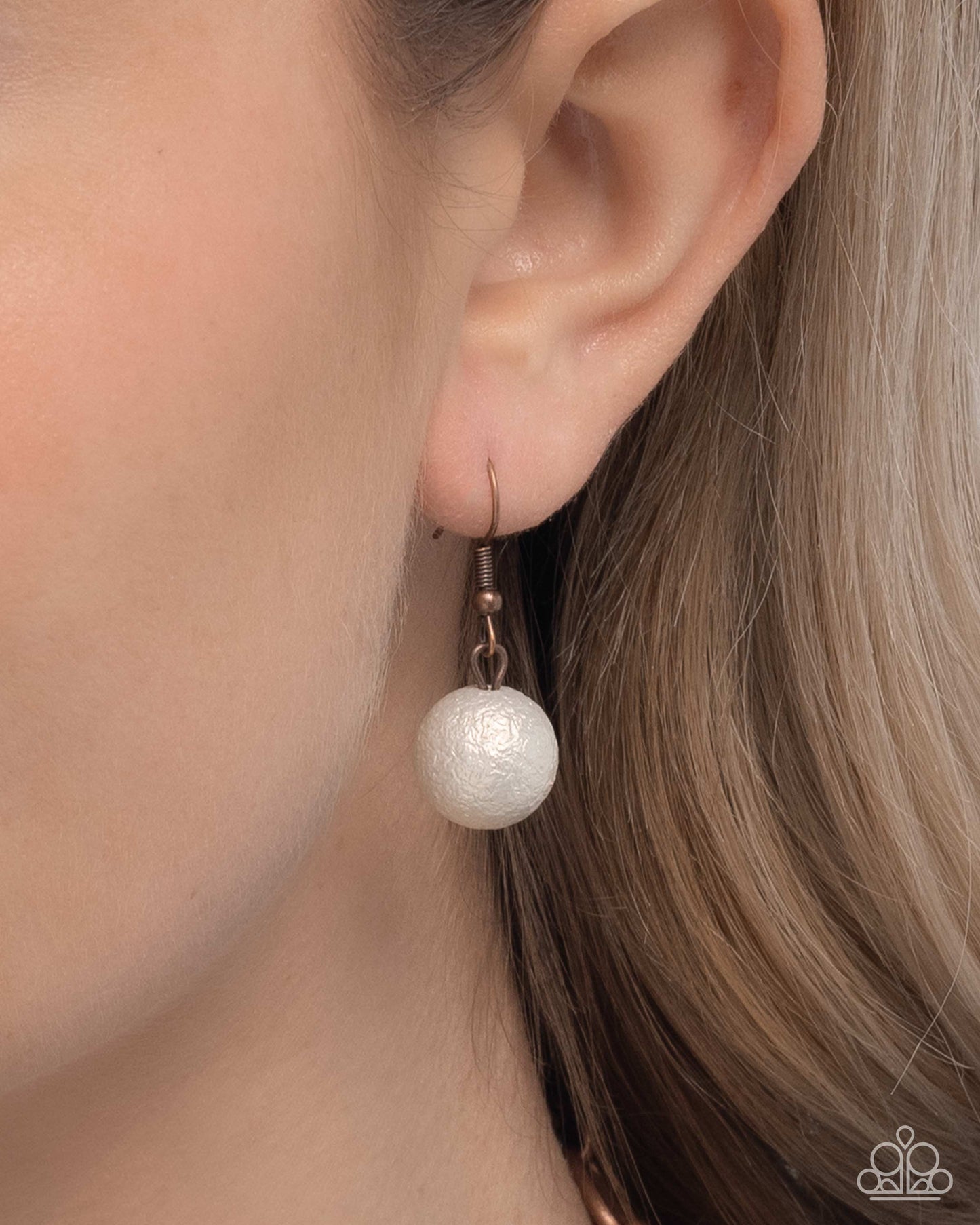 Brushed Backdrop - Copper Necklace Set