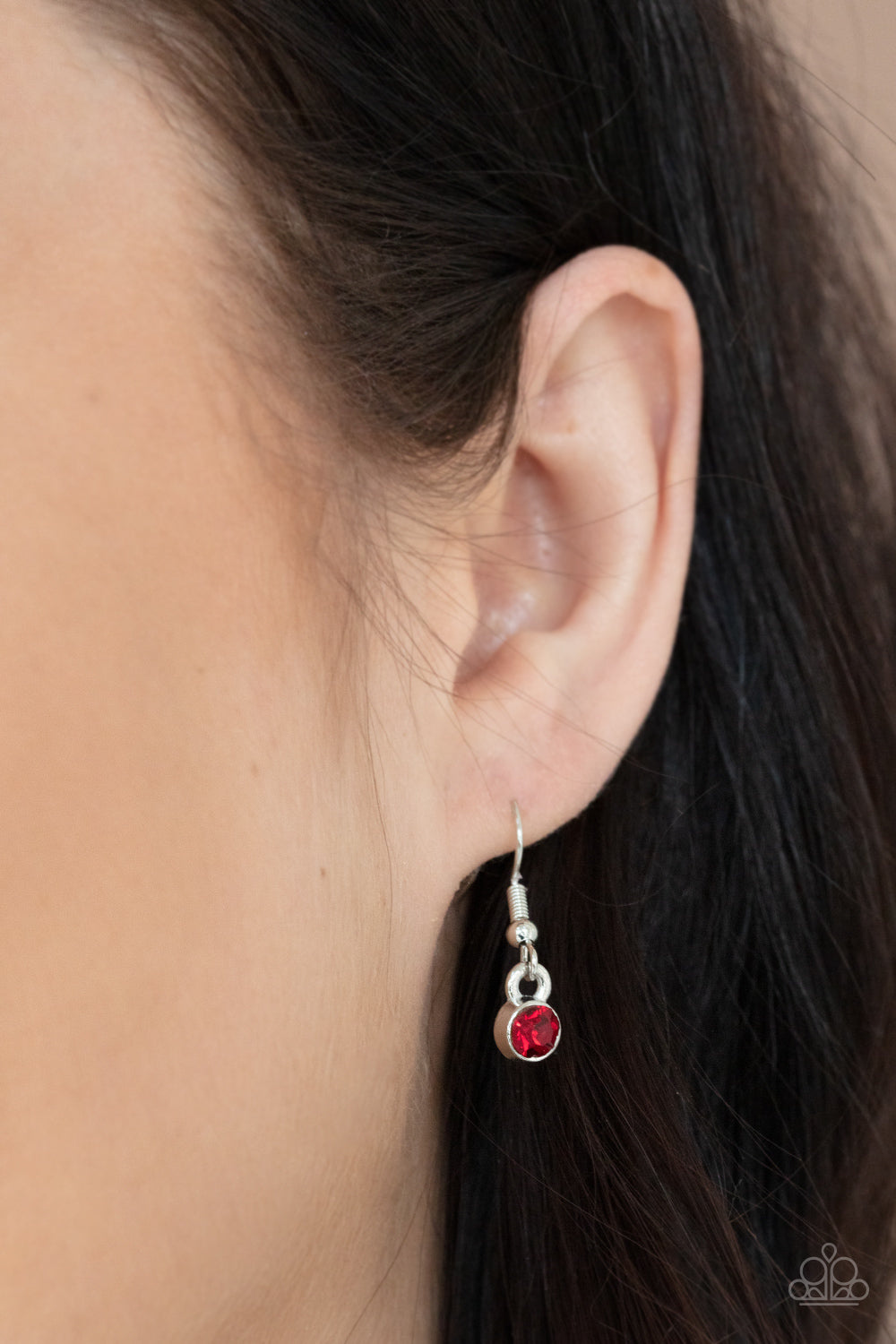 Going Through Phases - Red Necklace Set