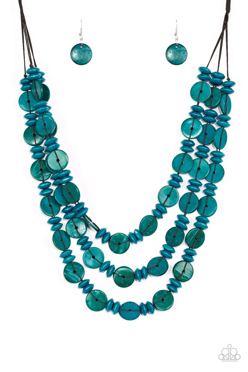 Barbados Bopper - Blue Necklace Set