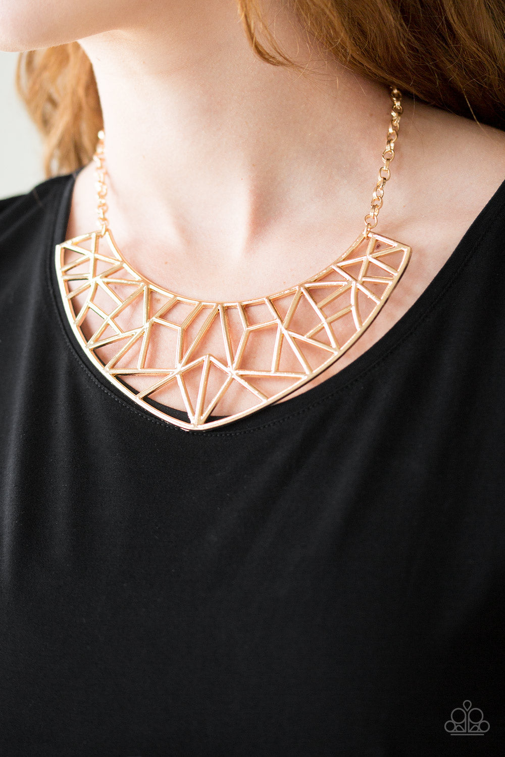 Strike While HAUTE - Gold Necklace Set
