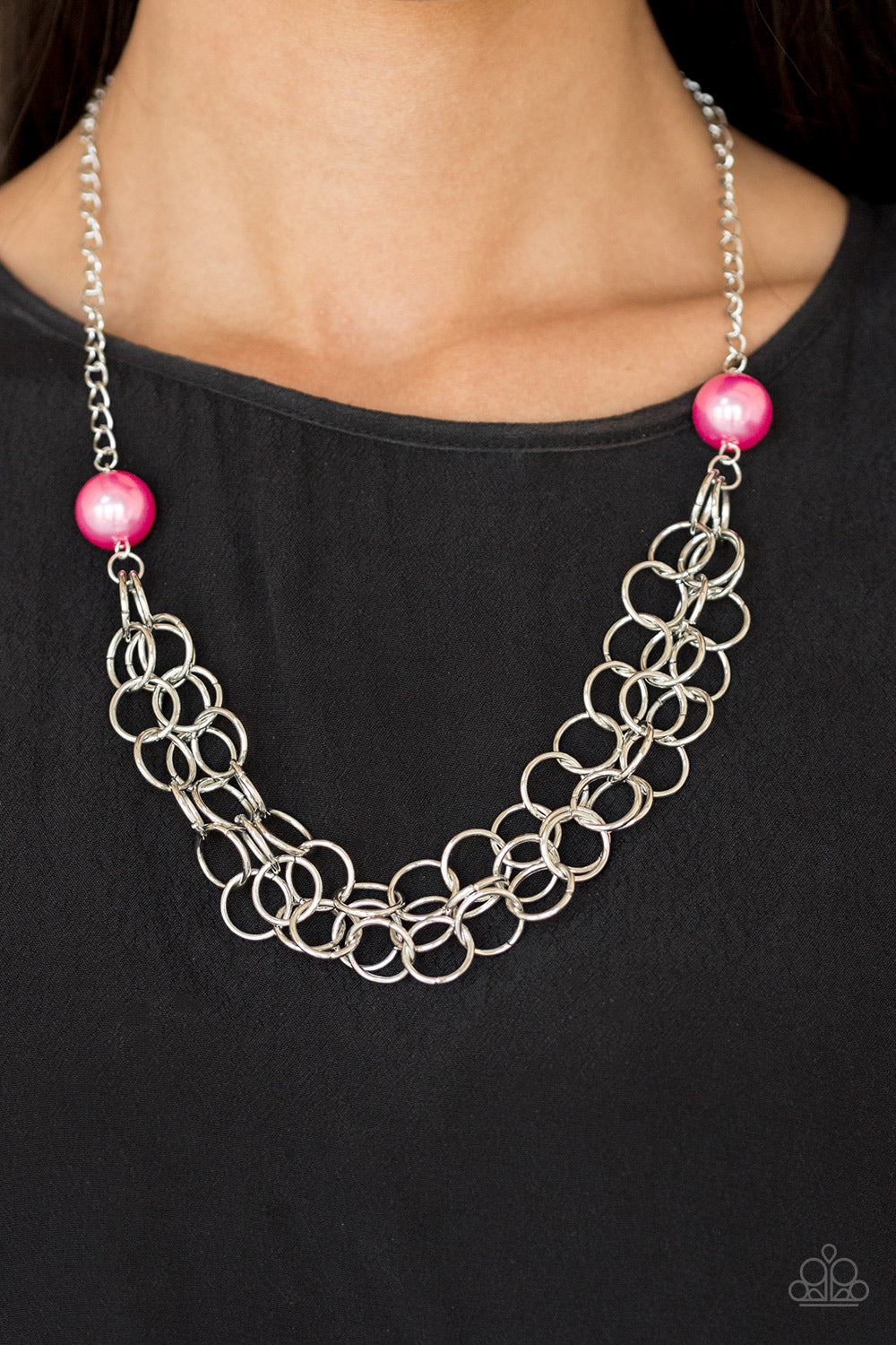 Daring Diva - Pink Necklace Set