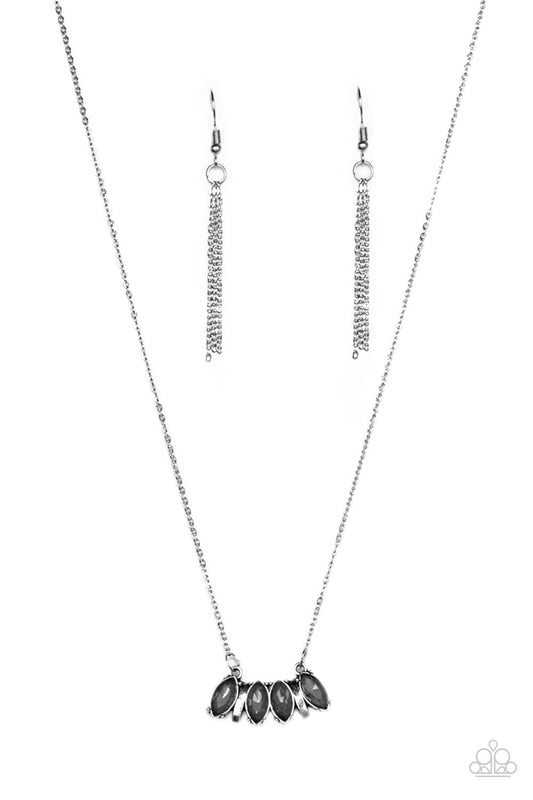Deco Decadence - Silver Necklace Set