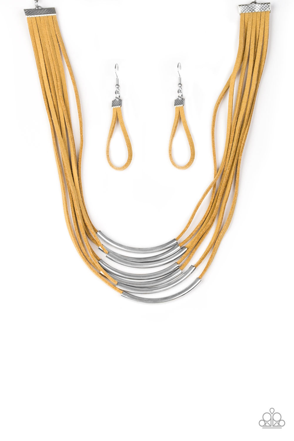 Walk The WALKABOUT - Yellow Necklace Set