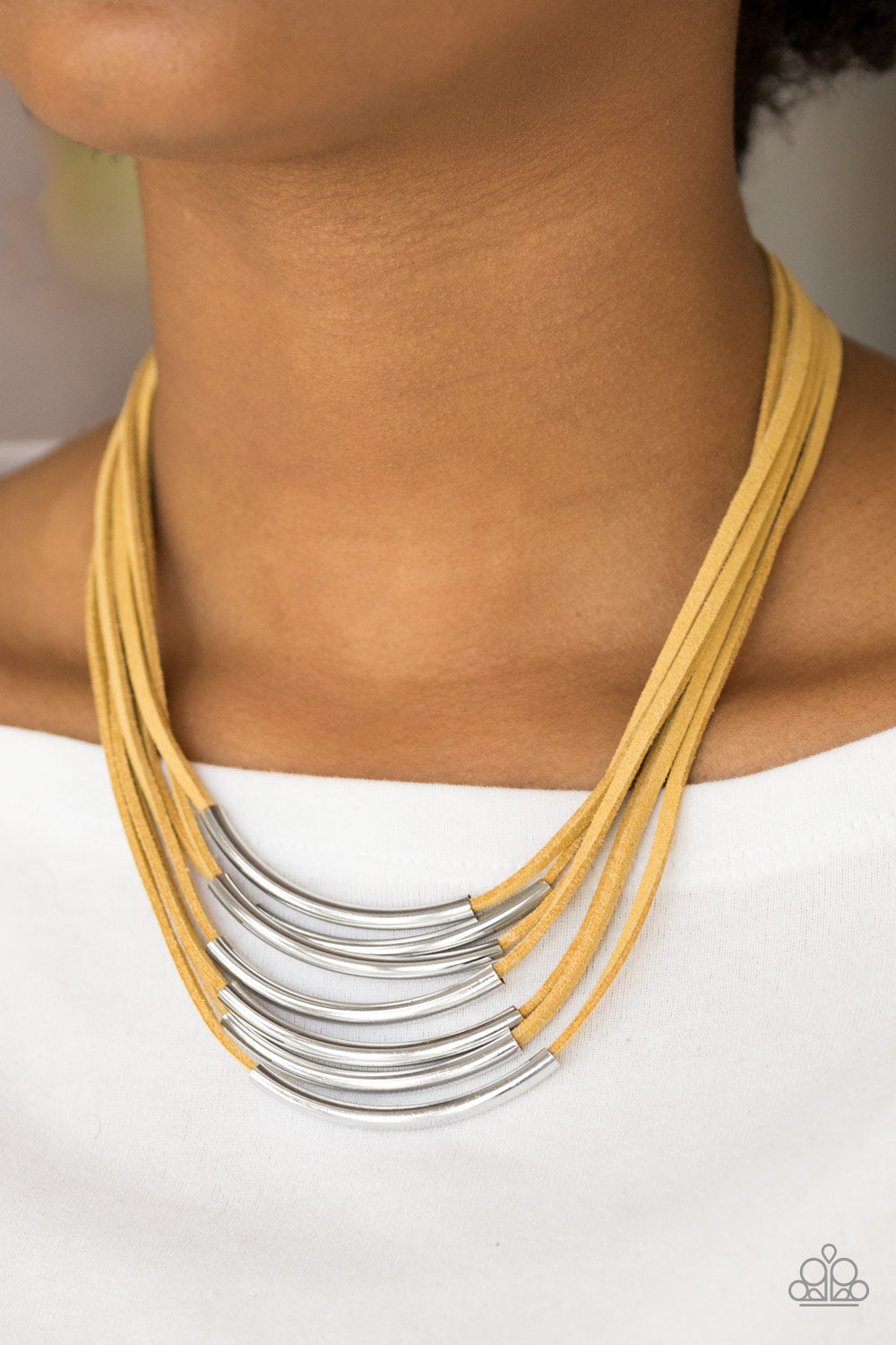 Walk The WALKABOUT - Yellow Necklace Set