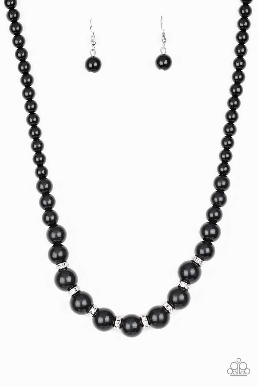 Showtime Shimmer - Black Necklace Set