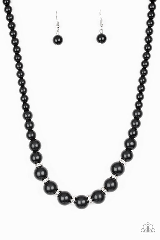 Showtime Shimmer - Black Necklace Set