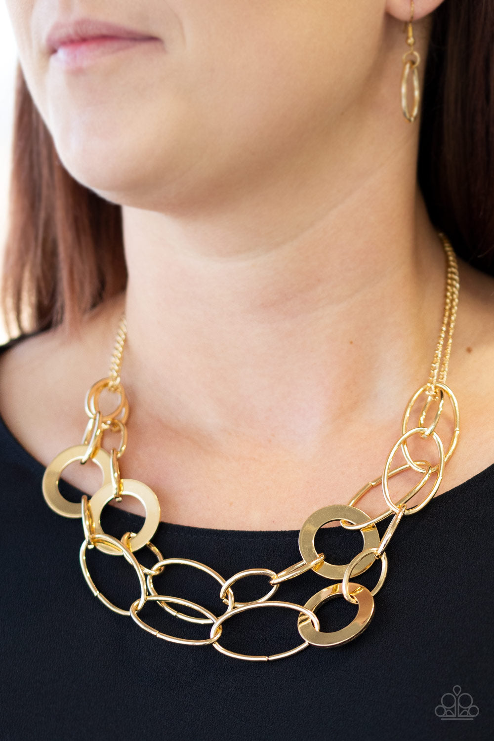 Metallic Maverick - Gold Necklace Set