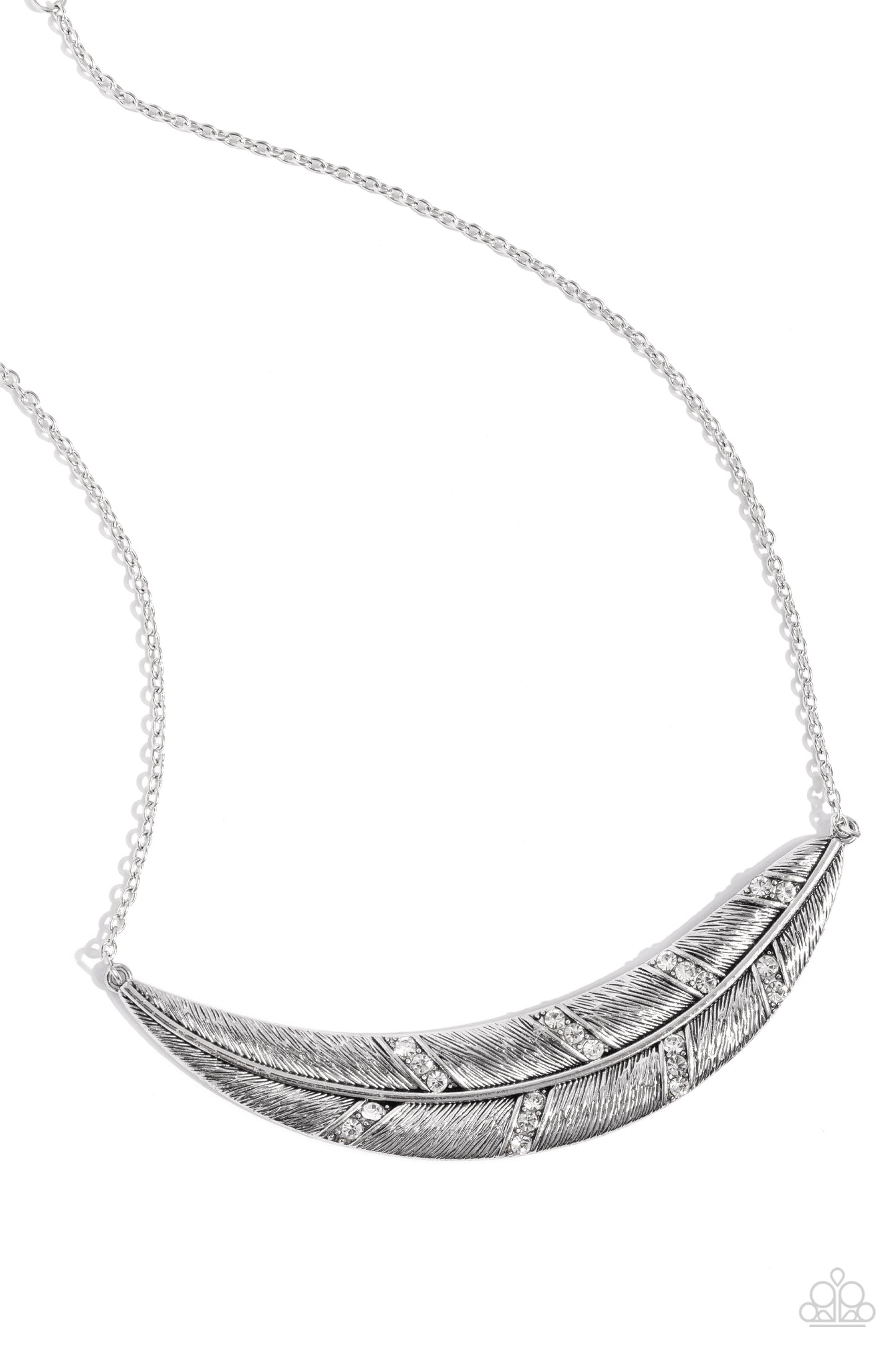 Say You QUILL - White Necklace Set