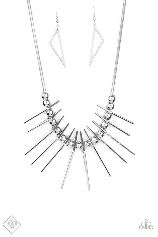 Fully Charged - Silver Necklace Sets