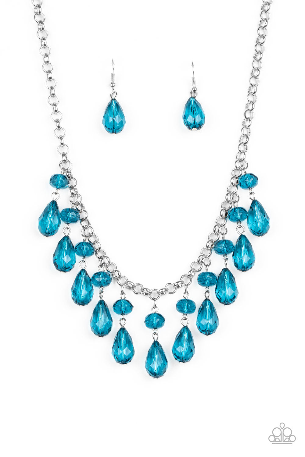 Crystal Enchantment - Blue Necklace Set