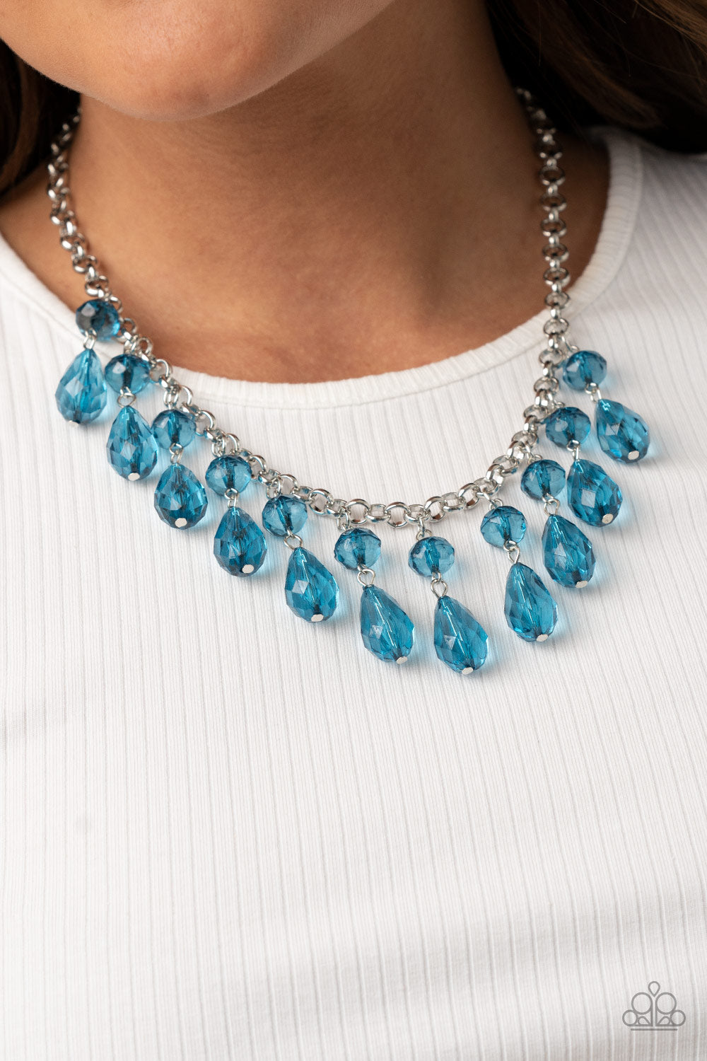 Crystal Enchantment - Blue Necklace Set