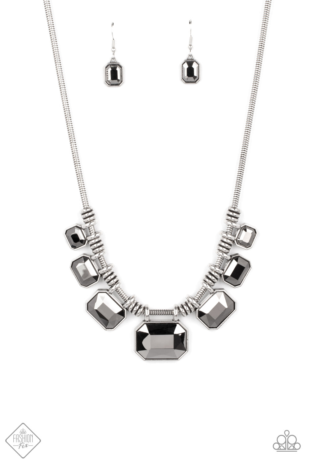 Urban Extravagance - Silver Necklace Set