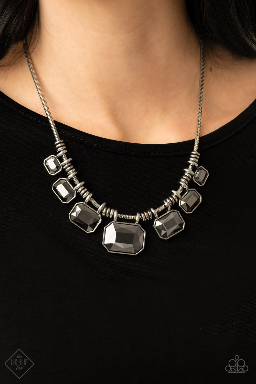 Urban Extravagance - Silver Necklace Set