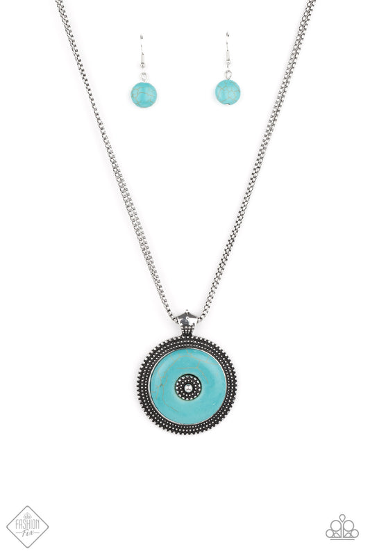 EPICENTER of Attention - Blue Necklace Set
