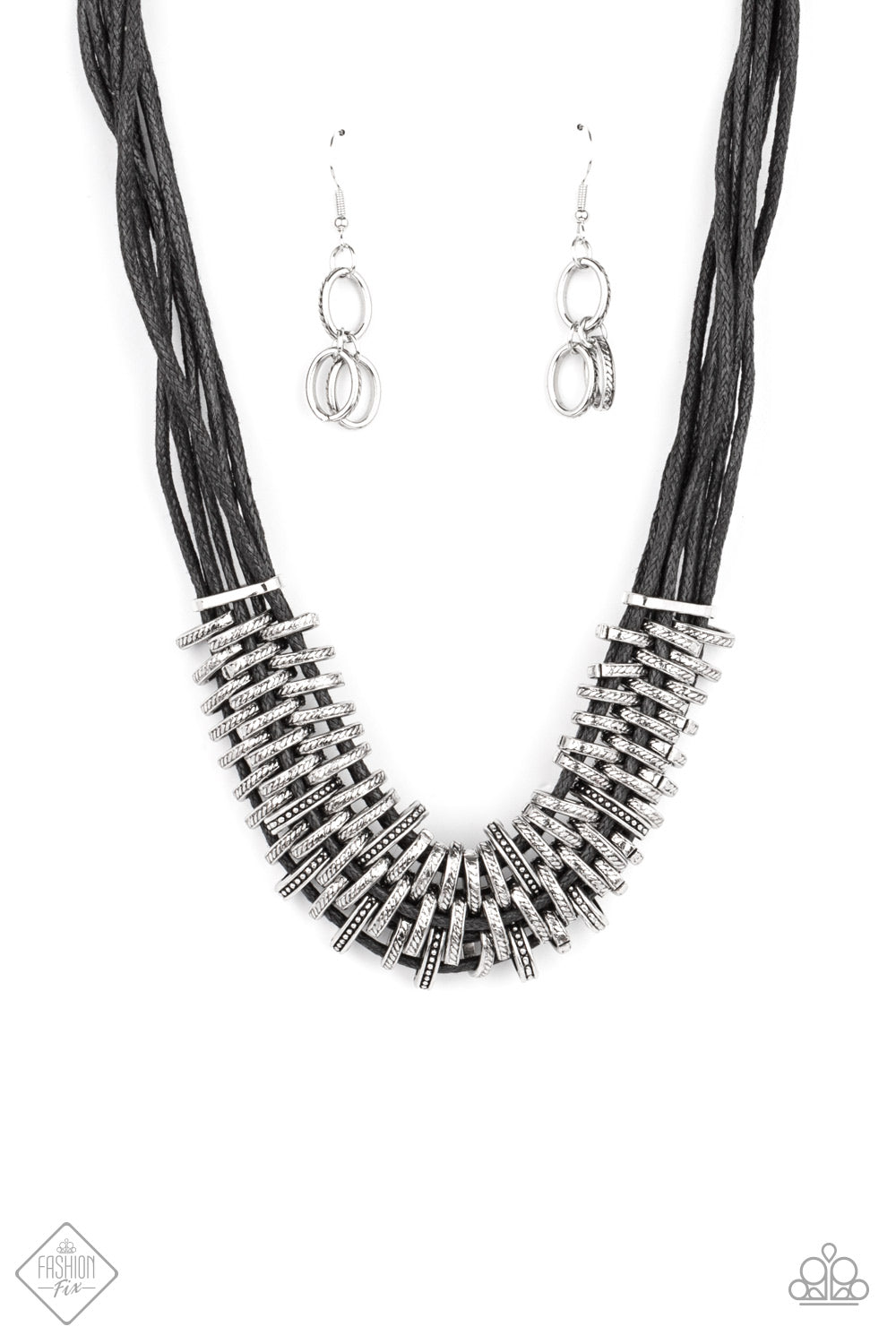 Lock, Stock, and SPARKLE - Black Necklace Set