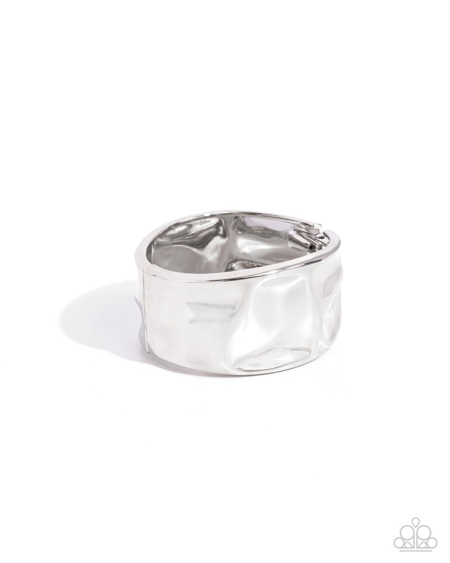 Hammered Hope - Silver Bracelet