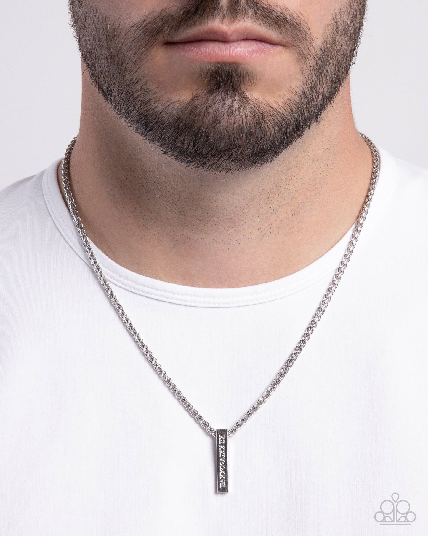 Roman Rebel - Silver Men Necklace