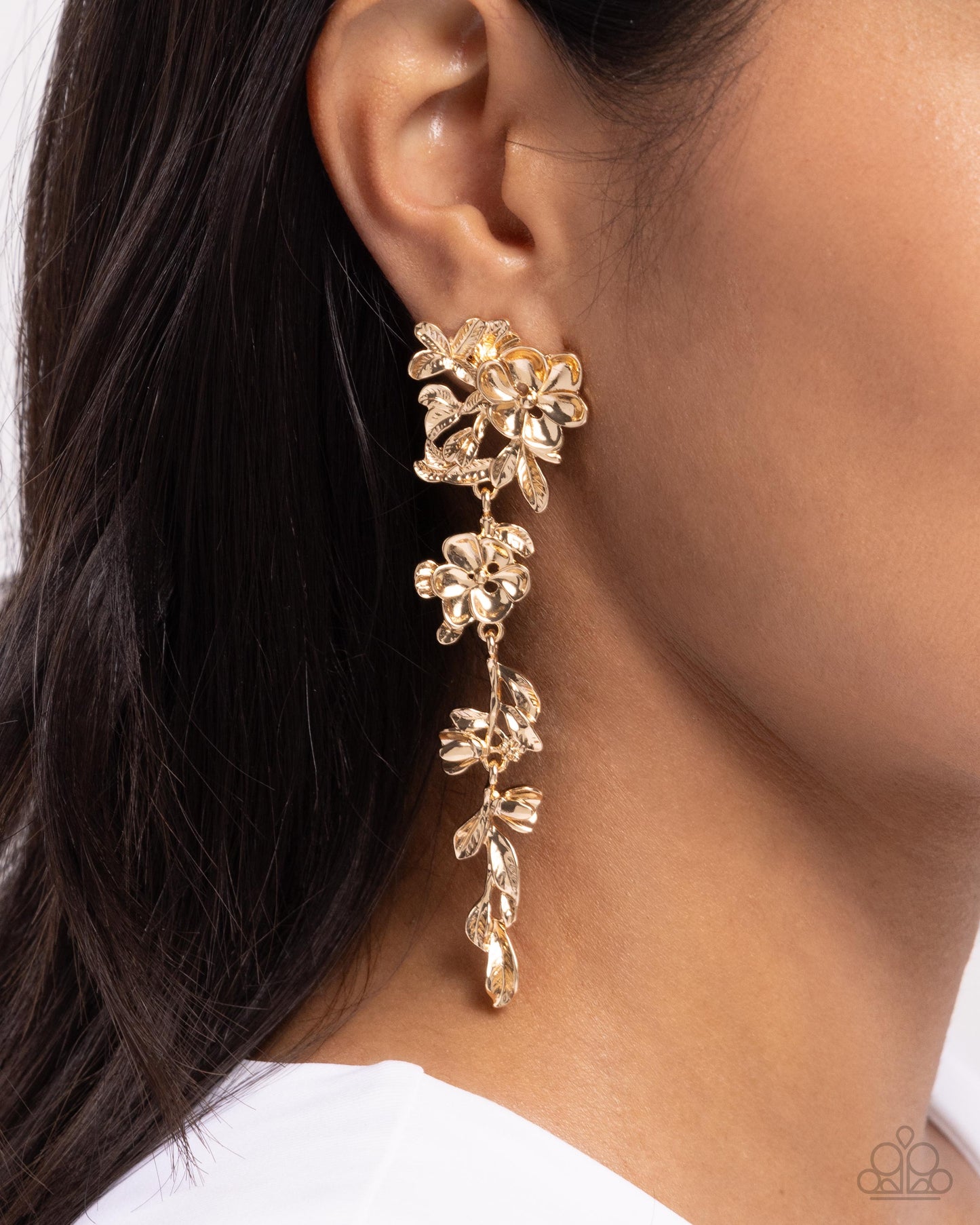 Generous Garden - Gold Earrings