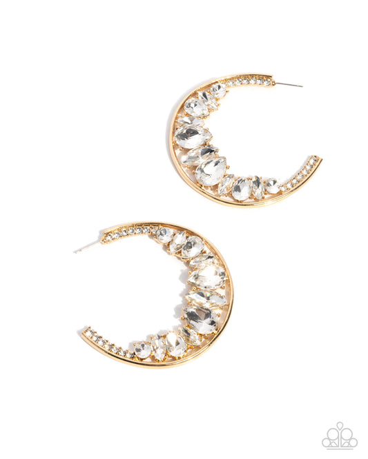 Refined Rewind - Gold Earrings
