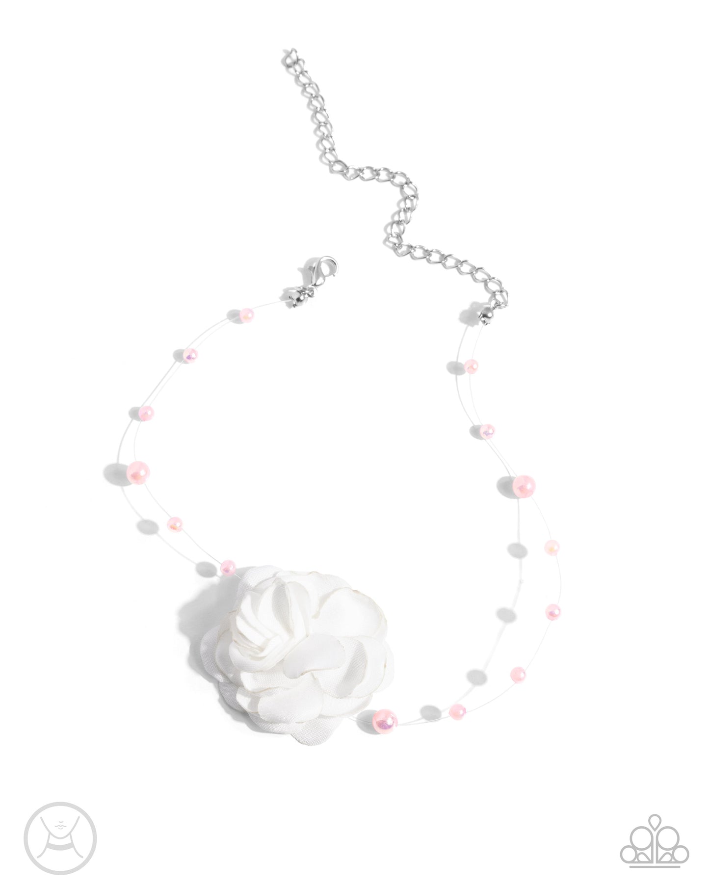 Life is the Bubbles - Pink Necklace Set