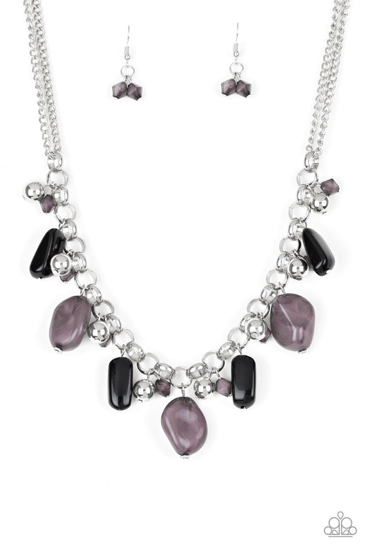 Grand Canyon Grotto - Black Necklace Set