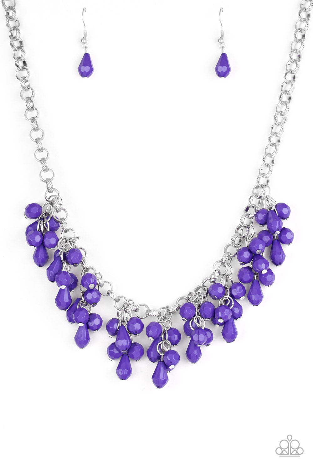 Modern Macarena - Purple Necklace Set