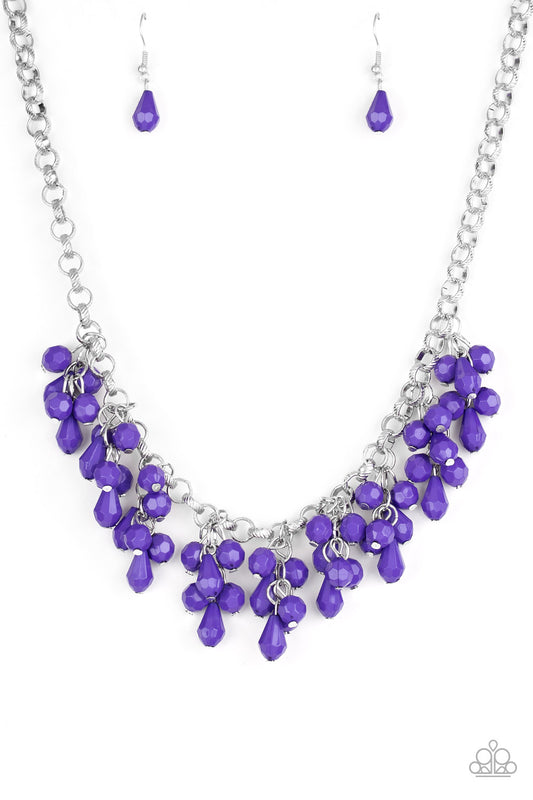 Modern Macarena - Purple Necklace Set
