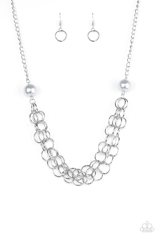 Daring Diva - Silver Necklace Set