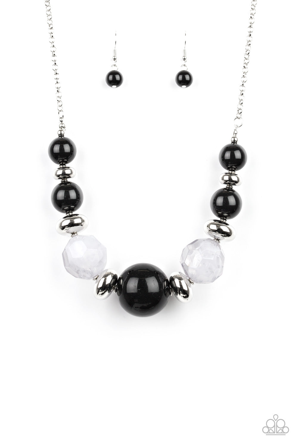 Daytime Drama - Black Necklace Set