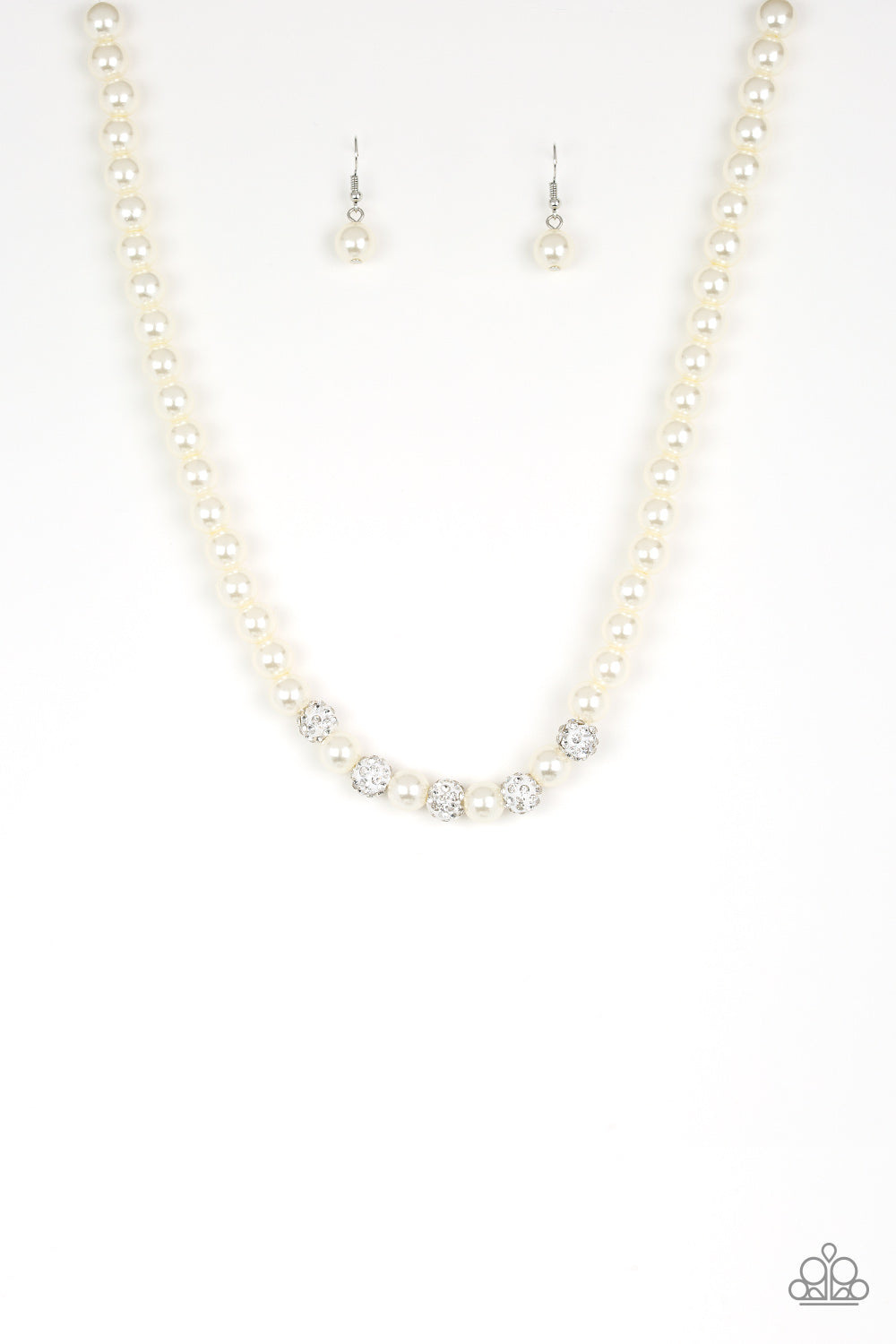 Posh Boss - White Necklace Set