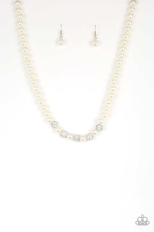 Posh Boss - White Necklace Set