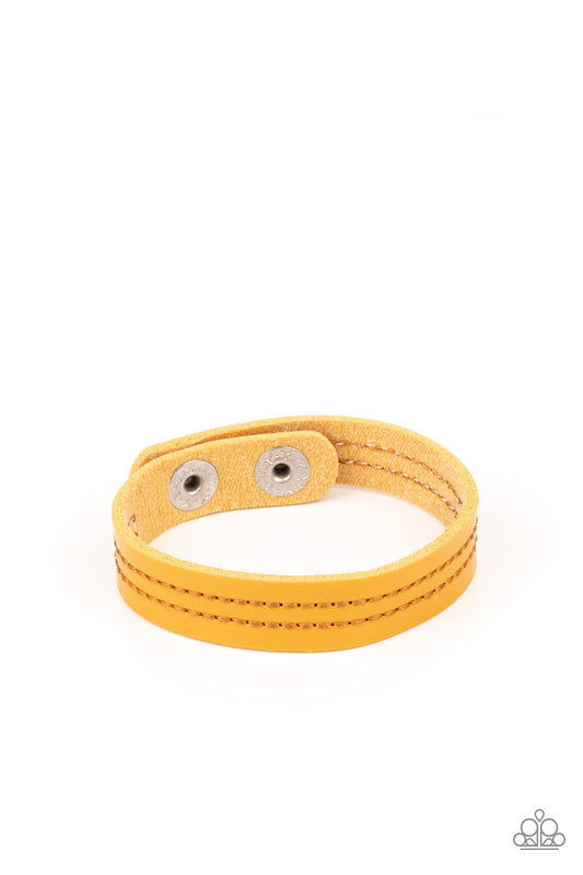 Life is WANDER-ful - Yellow Bracelets