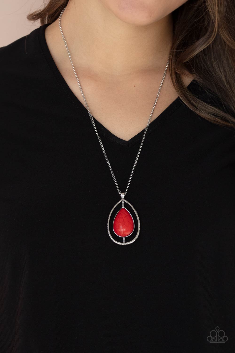 Here Today, PATAGONIA Tomorrow - Red Necklace Set