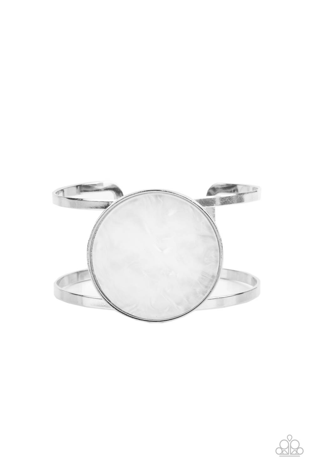 Colorful Cosmos - White Bracelets