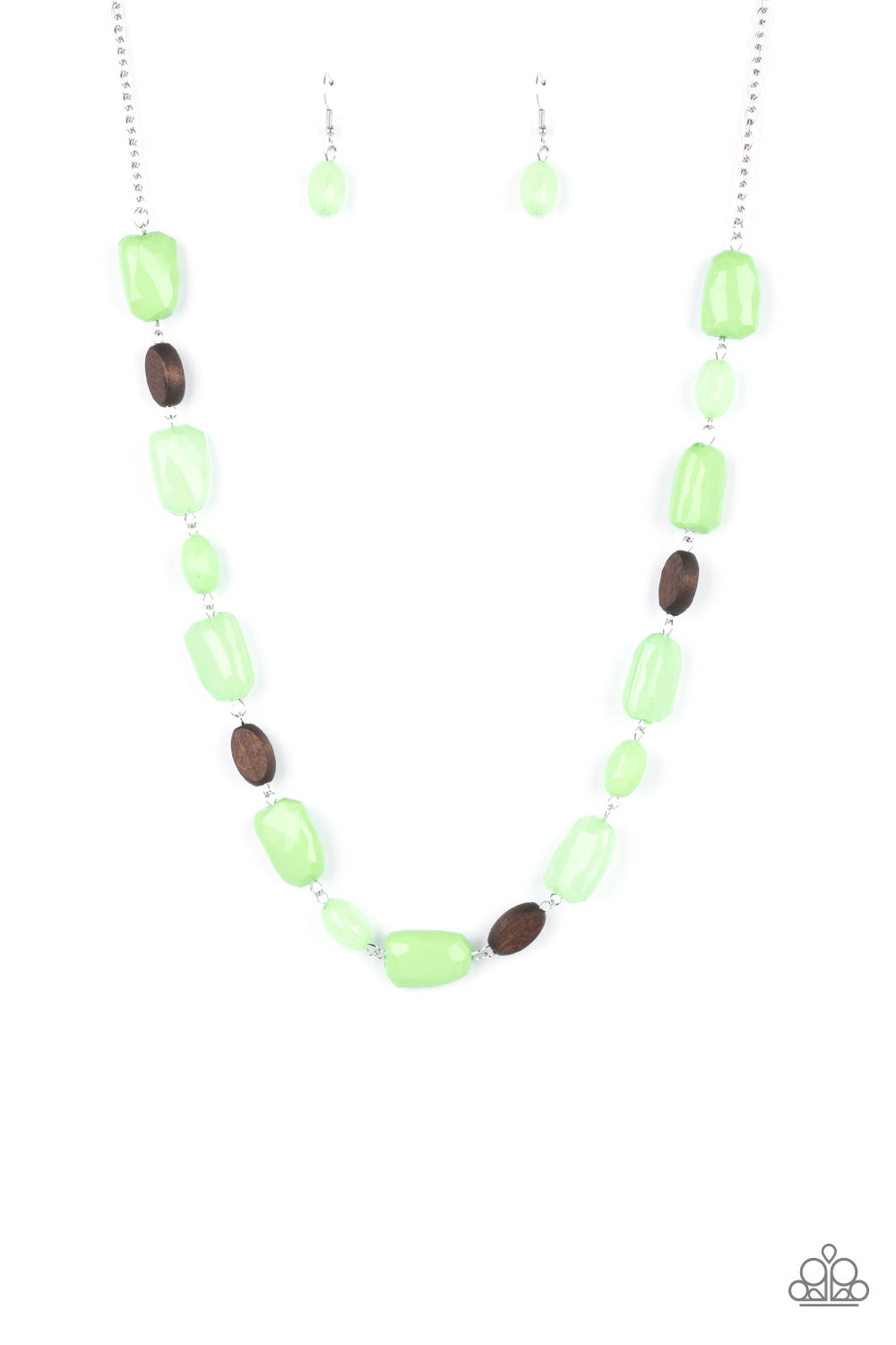 Meadow Escape - Green Necklace Set