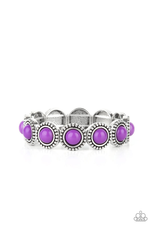 Polished Promenade - Purple Bracelets