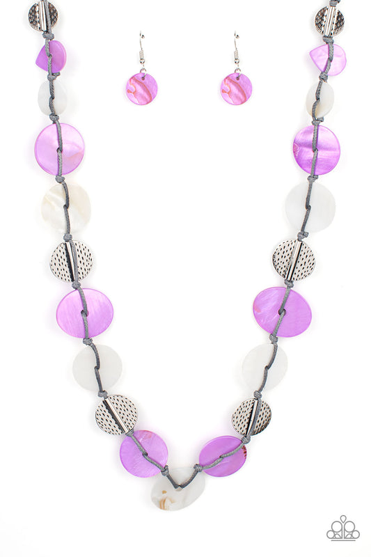 Seashore Spa - Purple Necklace Set