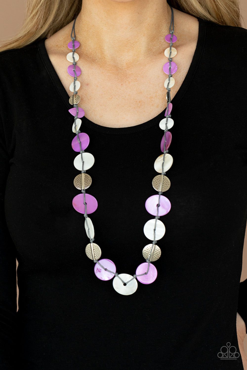 Seashore Spa - Purple Necklace Set