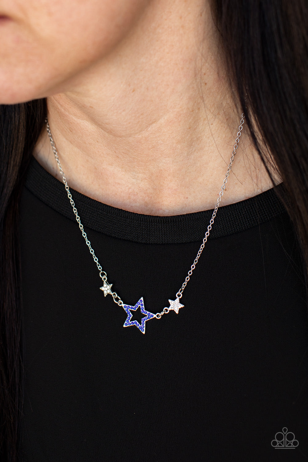 United We Sparkle - Blue Necklace Set
