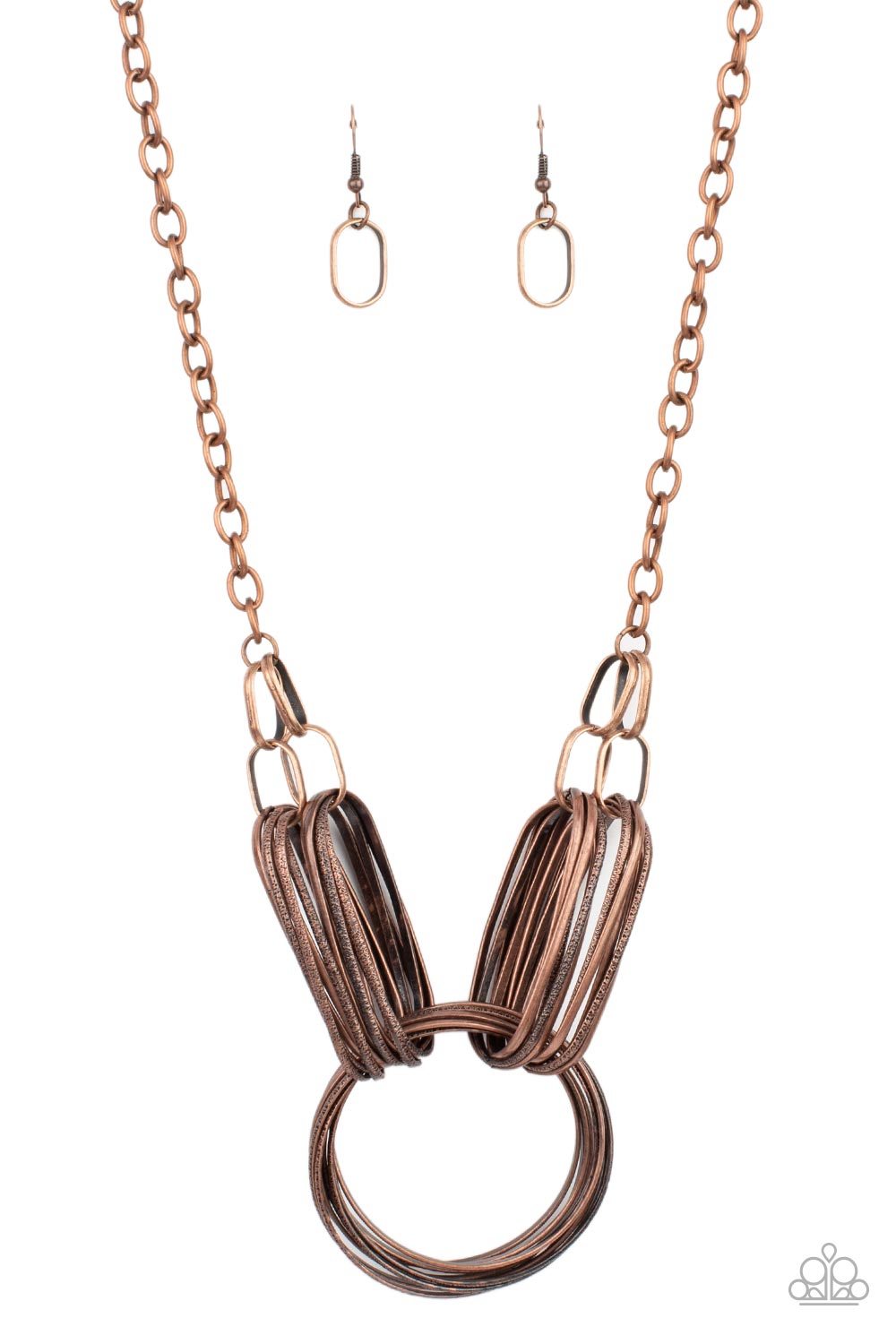 Lip Sync Links - Copper Necklace Set