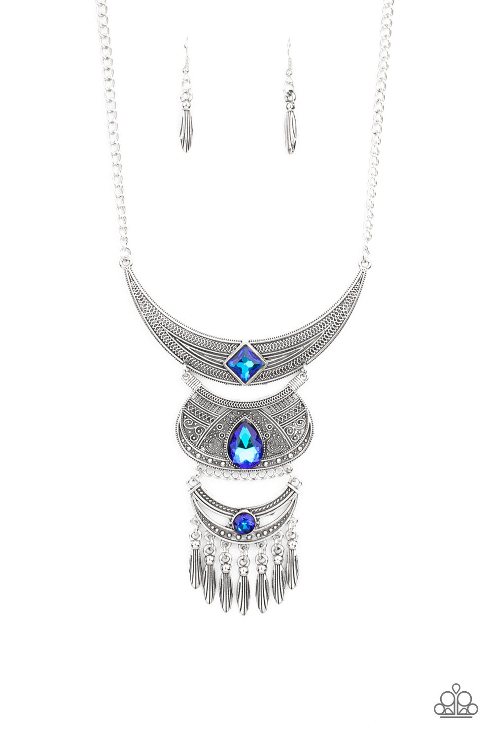 Lunar Enchantment - Blue Necklace Set