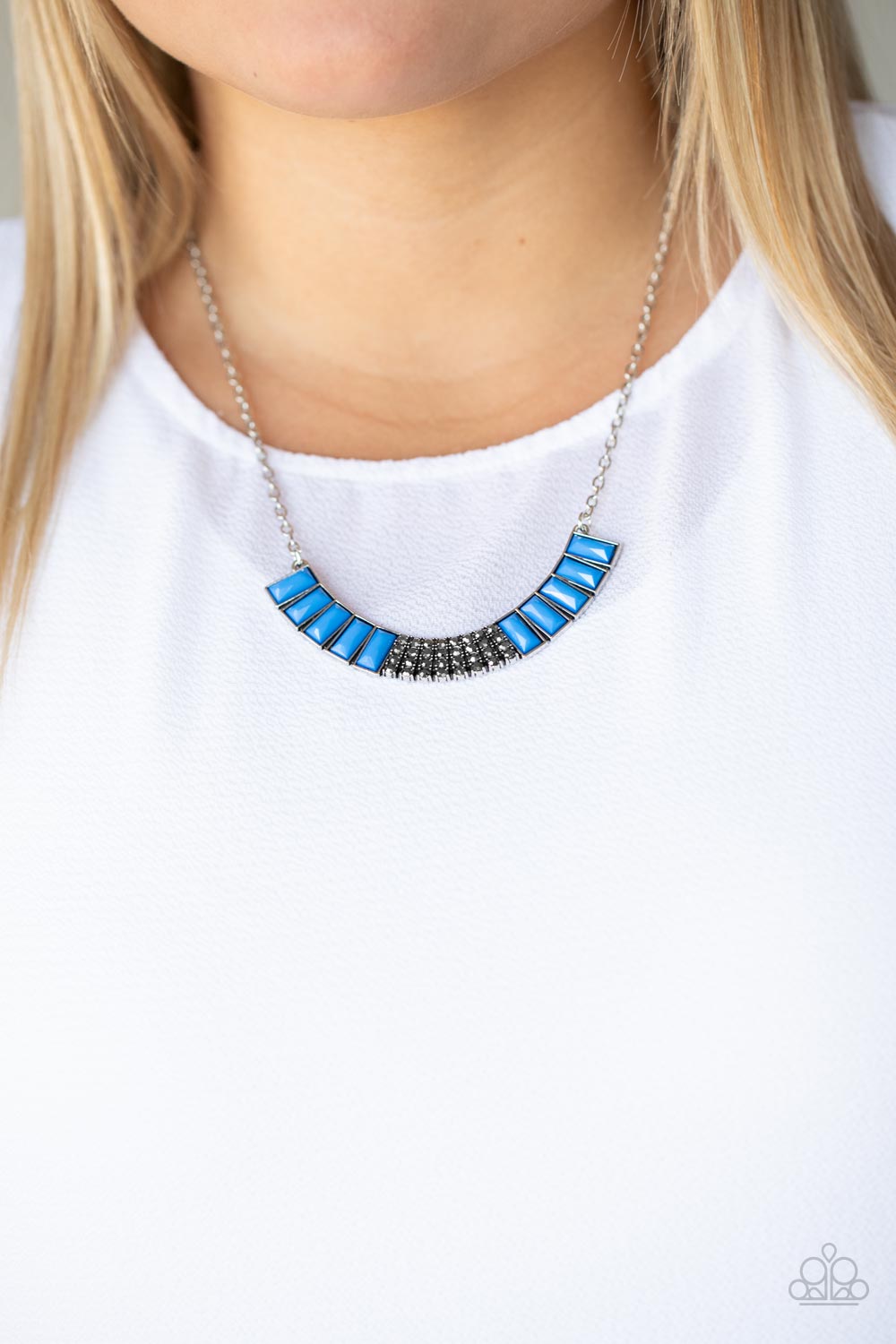 Coup de MANE - Blue Necklace Set