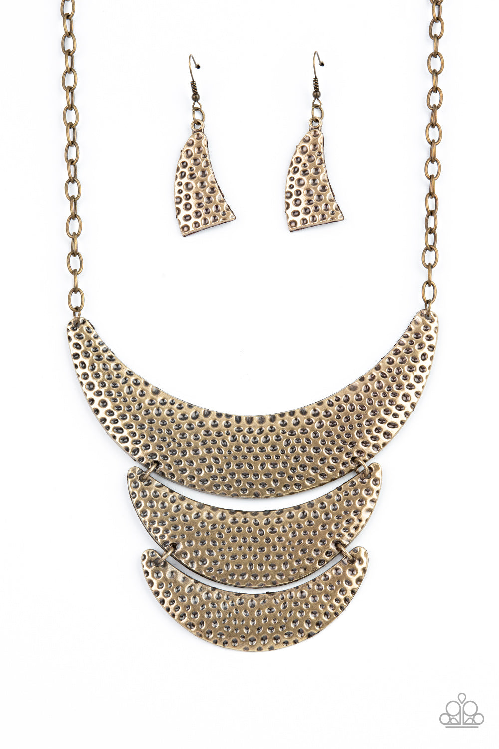 Moonwalk Magic - Brass Necklace Set