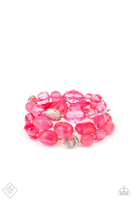 Oceanside Bliss - Pink Bracelets