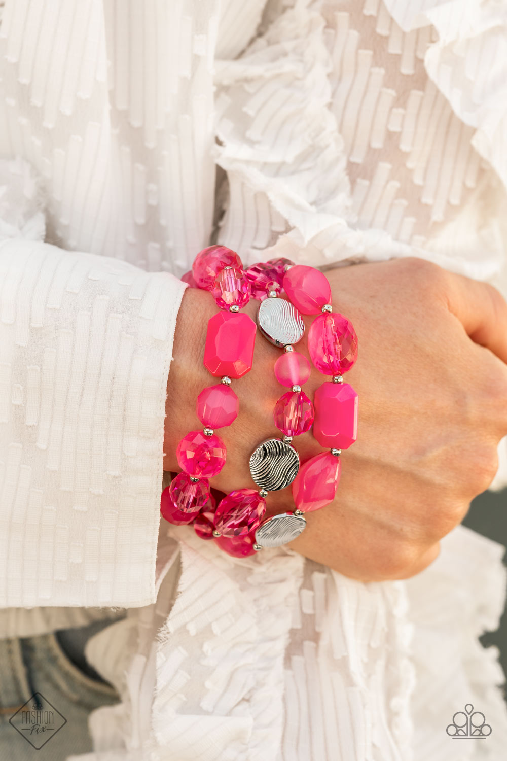 Oceanside Bliss - Pink Bracelets