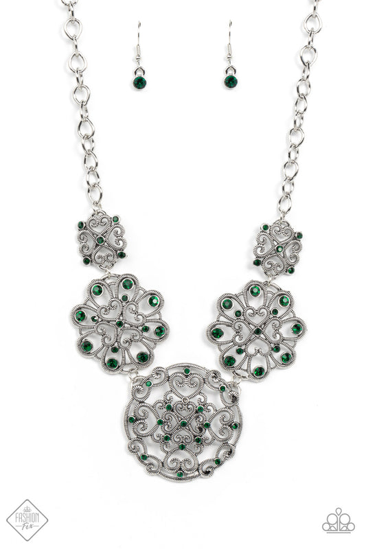 Royally Romantic - Green Necklace Set