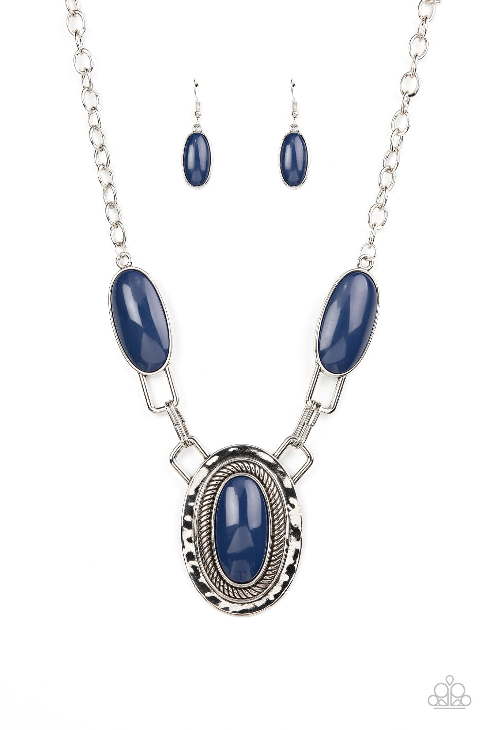 Count to TENACIOUS - Blue Necklace Set